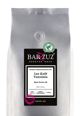 Tanzánia, pražená káva - Les Kafé, Ngila Estate AB, RFA, honey processed, 1 kg