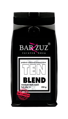 Ten blend, pražená káva, 100 % arabika, 250 g
