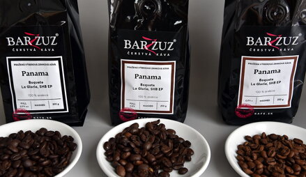 Panama v 3 stupňoch praženia, 3 x 250 g
