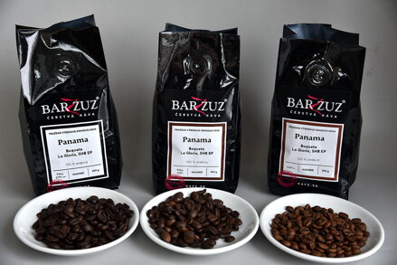 Panama v 3 stupňoch praženia, 3 x 250 g