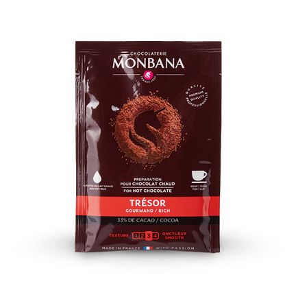 Monbana Trésor čokoláda 33 %, 25 g