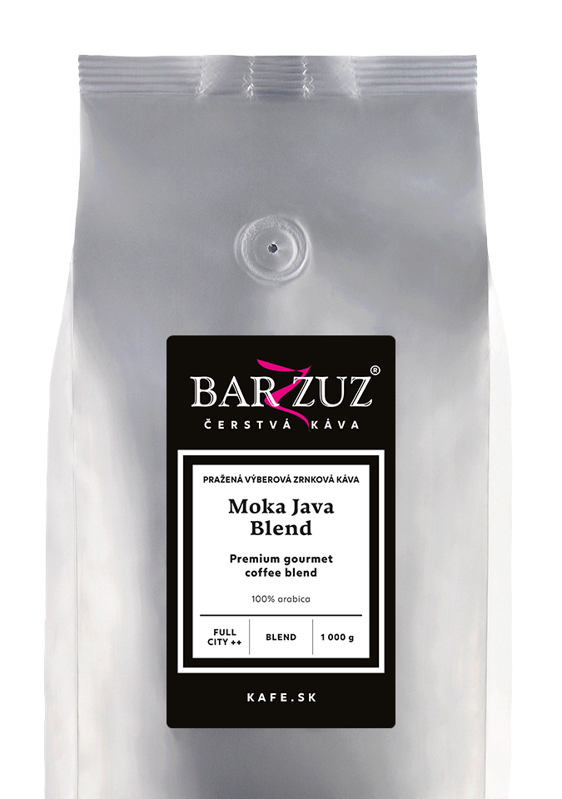 Moka Java blend, pražená zrnková káva, 100 % arabika, 1 kg Moka Java blend, pražená zrnková káva, 100 % arabika, 1 kg