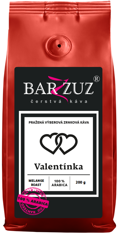 Valentínka, 100 % arabika, 200 g