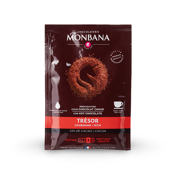 Monbana Trésor čokoláda 33 %, 25 g Monbana Trésor čokoláda 33 %, 25 g