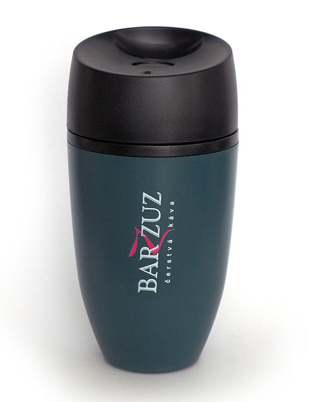 Cestovný hrnček BARZZUZ (tmavotyrkysový) Cestovný hrnček BARZZUZ (tmavotyrkysový)