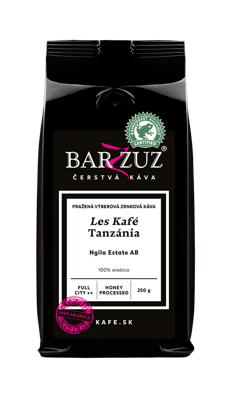 Tanzánia, pražená káva - Les Kafé, Ngila Estate AB, RFA, honey processed, 250 g