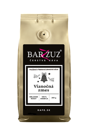 Vianočná zmes, pražená káva, 100 % arabika, 250 g