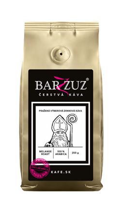 Mikulášsky blend, pražená káva, 100 % arabika, 250 g
